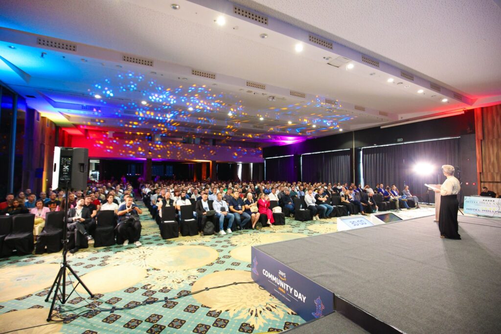AWS Community Day Adria 2025 in Sarajevo, full house